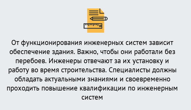 Почему нужно обратиться к нам? Грязи Дистанционное повышение квалификации по инженерным системам в Грязи